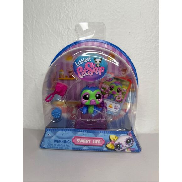 Littlest Pet Shop LPS Sweet Life Gen 7 Full Set of 4 Collectible Figures NEW - Picture 5 of 7